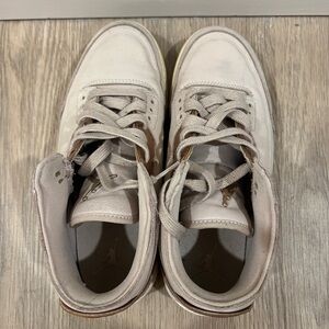 air jordan 3 particle beige pink sneakers